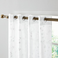 Ready Stock Sheer Church Curtains Fabric Lin Factory Supply All Our Website for Window Wall Decor