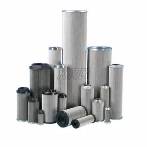 stainless steel sintered mesh stainless steel best selling hydraulic oil filter element cartridge oil filter hydraulic element