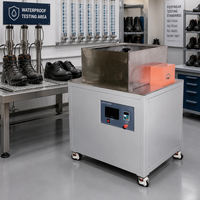 Testeur de résistance à l'eau pour chaussures entières, testeur de pénétration d'eau pour chaussures imperméables, SATRA TM77 EN ISO 20344