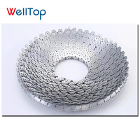 WELLTOP Nouveautés Accessoires de Meubles Quincaillerie Boucles à Ressort de Canapé Canapé-Lit en Métal Bande Flexible en Ruban Adhésif