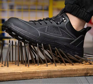 Botas de senderismo para uso en exteriores, zapatos para hombre con altura media a la pantorrilla, impermeables y antideslizantes para hombre - Product Image 6