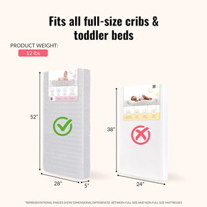 Matelas orthopédique en vinyle imperméable pour <span class=keywords><strong>lit</strong></span> de bébé en nid <span class=keywords><strong>d</strong></span>'abeille, en fibre ferme, pour <span class=keywords><strong>lit</strong></span> de bébé standard - Product Image 3