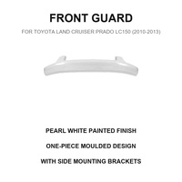 Protection de pare-chocs avant pour Toyota Land Cruiser Prado LC150 ABS, protection inférieure peinte en blanc, pré-lifting, accessoire auto 4x4