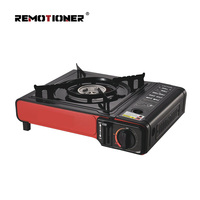 Réchaud à Gaz Portable Mini de Haute Qualité pour Camping Extérieur, Brûleur Propane Butane Sécurisé
