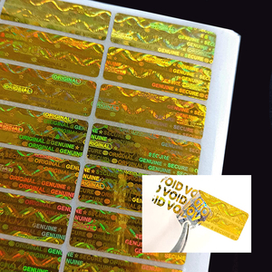 Nhãn an ninh Hologram Sticker QR mã nhãn Laser chống hàng giả nhãn dán mã độc đáo xác thực con dấu - Product Image 2