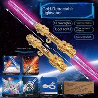 Épée Laser extensible cool véritable couteau jouet pour enfants épée lumineuse pour garçon brillant bâton lumineux cadeau d'anniversaire