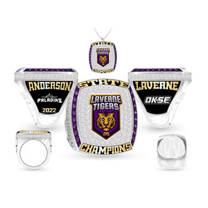 Anillo de campeón deportivo juvenil personalizado Anillos de campeonato de Béisbol Juvenil - Product Image 2