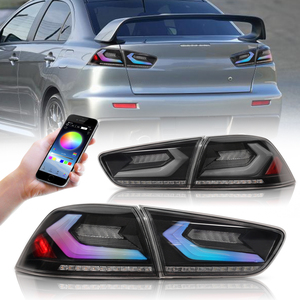 Fanali posteriori arcaici per mitMitsubishi <span class=keywords><strong>Lancer</strong></span> luci posteriori a 2008 2018 EX EVO <span class=keywords><strong>Lancer</strong></span> <span class=keywords><strong>LED</strong></span> RGB luce posteriore accessori luci auto - Product Image 2