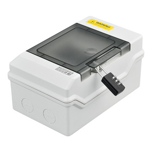 Sh Series Outdoor Circuit Breaker <b>Box</b> 4 Way <b>Large</b> Space Ip65 Rainproof Air Switch <b>Box</b> For Distribution Use - Product Image 3