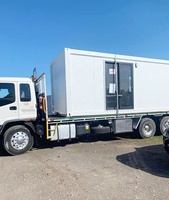 Maison préfabriquée mobile de haute qualité en conteneur à plat de 20 pieds