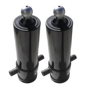 Vérin hydraulique télescopique pour presse, équipement OEM, utilisation sur camions agricoles à benne basculante, course de 550 mm, alésage de 90 mm, 30 MPa - Product Image 1