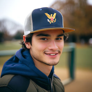 Мужская бейсболка с леопардовым принтом - Product Image 4