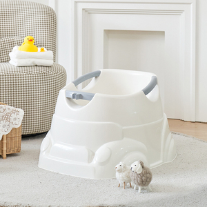 Bañera para Bebé Hug BoongBoong con Soporte Antideslizante, Bañera Portátil de Plástico para Recién Nacidos y Bebés, para el Baño Diario - Product Image 5
