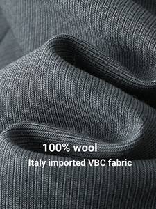 Traje Elegante <span class=keywords><strong>de</strong></span> Lana para Hombre, Estilo Italiano VBC Haute Couture, Doble Botonadura, para Cenas y Bodas, 20420425002 - Product Image 4