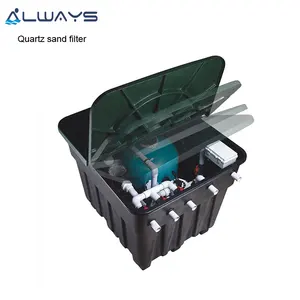 Filtro de arena de cuarzo subterráneo integrado, sistema de circulación de agua para piscina, filtro de agua automático