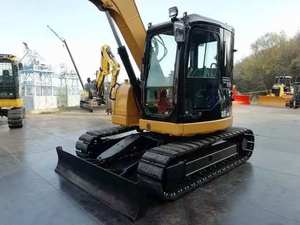 Excavatrice sur chenilles Caterpillar d'occasion du Japon, modèle CAT308E2 2020, 8 tonnes, moteur et boîte de vitesses avec pompe et roulement PLC - Product Image 2