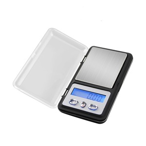Balance à bijoux portable 200g 0.01g, affichage LCD de précision, mini balance de poche pour la mesure du poids de l'or, forme rectangulaire, fonctionne sur piles - Product Image 1