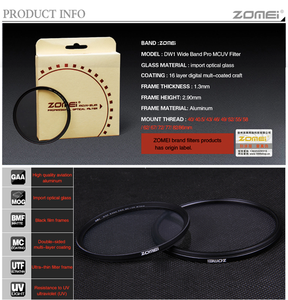<span class=keywords><strong>MC</strong></span> <span class=keywords><strong>UV</strong></span> <span class=keywords><strong>Slim</strong></span> Lọc ZOMEI 58Mm Máy Ảnh Kỹ Thuật Số Bộ Lọc Bảo Vệ Ống Kính <span class=keywords><strong>UV</strong></span> Lọc Đối Với Canon Nikon - Product Image 5