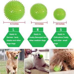 Offre Spéciale : Lot de 6 Balles en Caoutchouc Non Toxiques et Sans BPA pour Chien – Jouet Interactif à Mâcher - Product Image 5