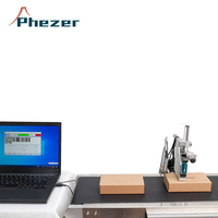 Impresora de Etiquetas de Inyección de Tinta Automática de Alta Calidad de 12,7 mm, Pantalla Táctil, 64x36x20 cm, Cinta Transportadora de 60 cm, Tinta de Secado Rápido, 600 dpi, 19 ppm
