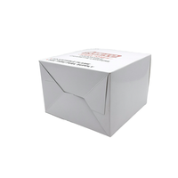 Nouvelles boîtes pliantes rondes avec couvercle, emballage en papier pour ligne d'emballage légère, avec gaufrage UV et pelliculage mat