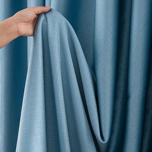 Fornitore professionale moderno 100% oscuramento completo luce blu <span class=keywords><strong>tende</strong></span> termiche isolanti <span class=keywords><strong>per</strong></span> il <span class=keywords><strong>soggiorno</strong></span> casa camera da letto - Product Image 3