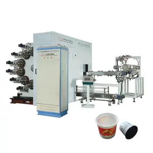 OEM customized JinXin brand 15kw power offset printing machine plastic bucket automatic printing machine offset printer