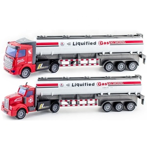 نموذج شاحنة نقل حاويات بلاستيكية عالية الجودة بمقياس 1:36 مع أبواب قابلة للفتح وخاصية السحب للخلف، هدية للأطفال - Product Image 3