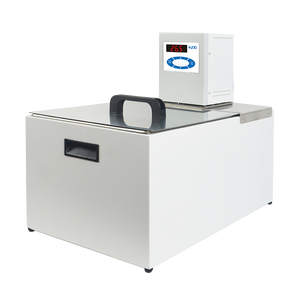 Bain-marie de laboratoire à circulation d'eau haute température Veidt 20L, dispositif horizontal à thermostat, refroidissement basse température RT+10~100°C - Product Image 1
