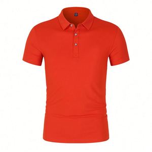 Design OEM/ODM Wholesale Clothing Short Sleeve 100% Cotton Men Polo <b>Shirts</b> Breathable Custom logo Team Polo <b>Shirt</b> - Product Image 3