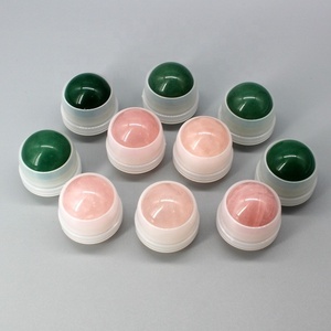 Bán Buôn Rõ Ràng Con Lăn Thủy Tinh Chai Bán Quý Đá Tự Nhiên Tăng Thạch Anh Tinh Thể Đá Quý Hàng Đầu Con Lăn Bóng Cho Tinh Dầu - Product Image 6