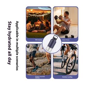 The new 304 stainless steel vacuum flask three-layer detachable space kettle outdoor sports kettle with handle - Product Image 5