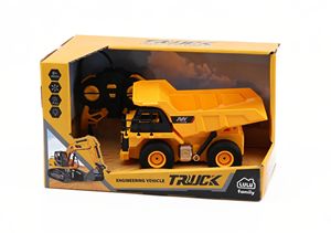 Ensemble de véhicules de construction télécommandés EPT 2,4 GHz pour l'extérieur, avec pelle et camion d'ingénierie, jouet pour aire de jeux - Product Image 2