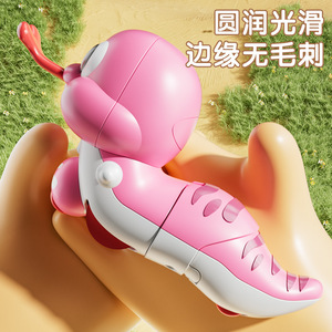 Jouet à remonter en forme de serpent, jouet en plastique à inertie, mignon, pour enfants de 2 à 4 ans, design unisexe, 13,1x6,7x5,6 cm - Product Image 2