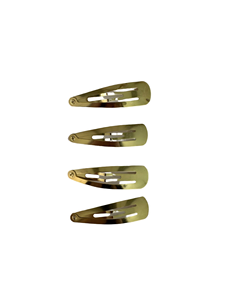 مشابك شعر وإكسسوارات للفتيات على الطراز الكوري والفرنسي الأنيق، دبابيس شعر معدنية، طقم من 3 قطع، تخصيص حصري للعلامة التجارية - Product Image 3