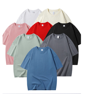 Ustom-Camiseta de alta calidad con estampado DTF unisex, ropa de calle lisa de talla grande - Product Image 1