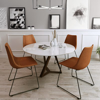 Chaise de salle à manger minimaliste moderne pour la maison, hôtel de luxe léger, bureau, chaise d'étude, tabouret, style minimaliste pastoral nordique européen