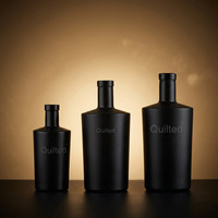 Bouteilles en verre pour vin, whisky, brandy et spiritueux, avec bouchons, vente en gros OEM en Chine