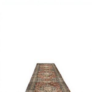 <span class=keywords><strong>Tappeto</strong></span> Runner <span class=keywords><strong>Orientale</strong></span> Lahome 2.5x10 Lavabile Ultra-Sottile Antimacchia con Motivo Geometrico Morbido per Camera da Letto e Ingresso - Product Image 3