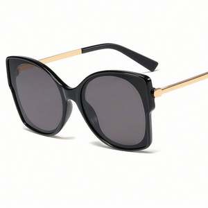 Gafas de Sol de Moda Retro para Mujer, Estilo Ojo de Gato, Colores Dulces, Tamaño Grande, Protección UV400, Novedad 2019 - Product Image 4