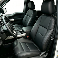 Housses de siège de voiture en cuir personnalisées en gros, ensemble complet 360 °   Housses de siège auto complètes