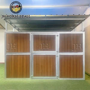แผงเหล็กสำเร็จรูปแบบความสูงกล่องโรงนาม้าแบบทันสมัยปรับแต่งได้ - Product Image 2