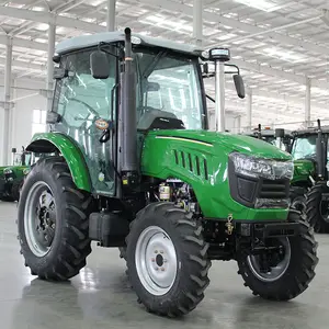 Tractor grande agrícola 90HP Tracción en 4 ruedas Tracto YTO Engine 90HP Tractor agrícola con precio de sembradora de maíz