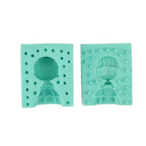 3D Lovely Princess hape Silicone Fondant Mold for Cake Decorating <b>Tools</b> New Arrival - Product Image 4
