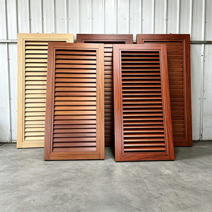 Volets en aluminium sur mesure, résistants aux intempéries, pour l'extérieur, grille, couvercle d'unité extérieure de climatisation, ouvertures de <span class=keywords><strong>ventilation</strong></span> - Product Image 2