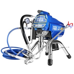 ปืนพ่นสีไฟฟ้าไร้อากาศ Wadena 3500psi ถ้วย 2 ลิตร ความกว้างรูปแบบพ่น 180 มม. เครื่องพ่นสี - Product Image 1