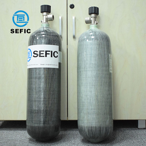 Redelijke Prijs 9 Liter 4500 <span class=keywords><strong>Psi</strong></span> Composiet Luchttank Koolstofvezel Cilinder - Product Image 1
