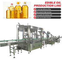 Machine de remplissage d'huile d'olive entièrement automatique et intelligente à vente directe, intégrant le remplissage, le bouchage et l'étiquetage