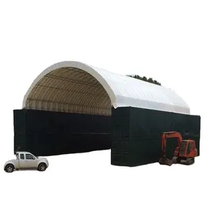 Gs49'x40' Grote Tent Storm Supply Verzending Container Onderdak Voor Verkoop Pvc Covers Tussen Container