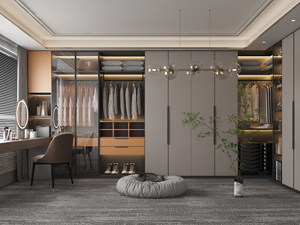 Muebles de Dormitorio y <span class=keywords><strong>Vestidor</strong></span> Abierto Moderno Personalizado para Toda la Casa - Product Image 5